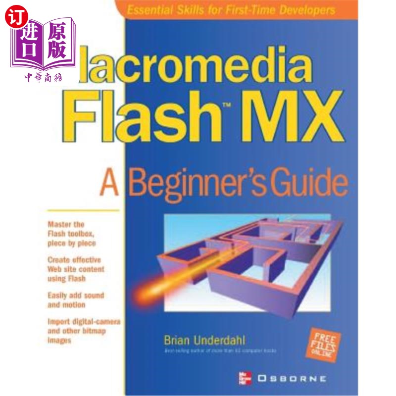 海外直订Macromedia Flash MX: A Beginner's Guide Macromedia Flash MX:初学者指南