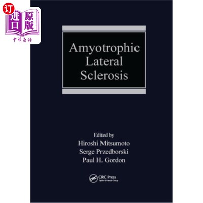 海外直订医药图书Amyotrophic Lateral Sclerosis 肌萎缩侧索硬化
