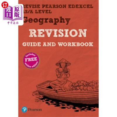 海外直订Pearson REVISE Edexcel AS/A Level Geography Revi... Pearson Revision Edexcel AS/A Level地理修订