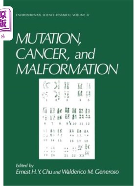 海外直订医药图书Mutation, Cancer, and Malformation 突变、癌症和畸形