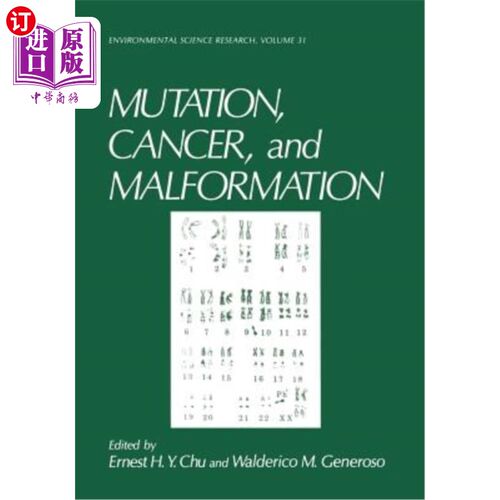 海外直订医药图书Mutation, Cancer, and Malformation 突变、癌症和畸形
