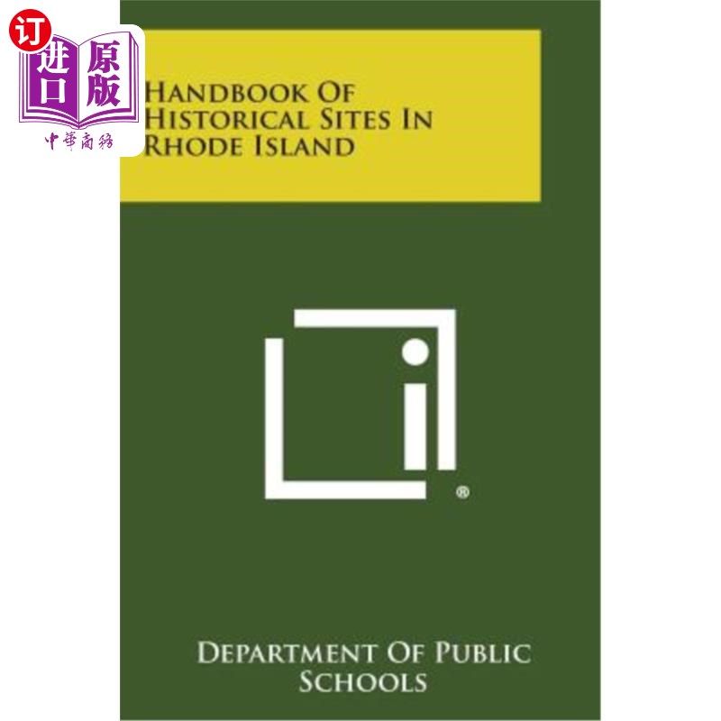 海外直订Handbook of Historical Sites in Rhode Island 罗德岛历史遗迹手册