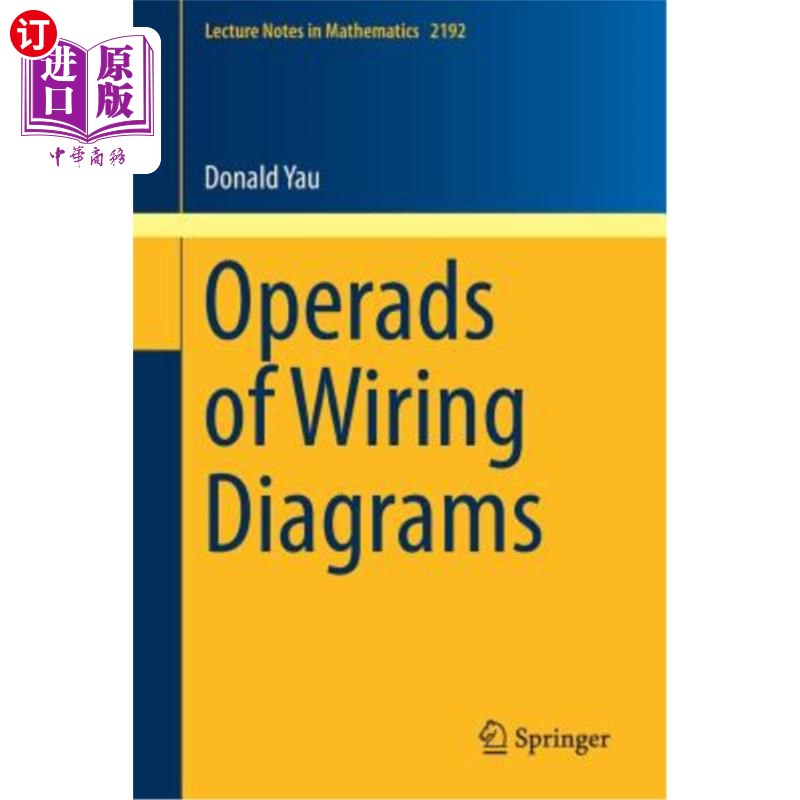 海外直订Operads of Wiring Diagrams 接线图操作