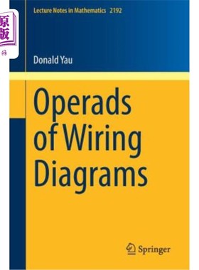 海外直订Operads of Wiring Diagrams 接线图操作