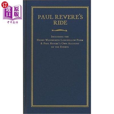 Paul Revere's Ride 保罗·里维尔的车【中商原版】