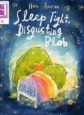 睡个好觉 Sleep Tight Disgusting Blob 英文原版 儿童绘本 图画故事书 押韵的睡前故事读物 幽默有趣 进口童书【中商原版】