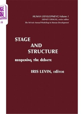 海外直订医药图书Stage and Structure: Reopening the Debate 舞台与结构：重新开启辩论