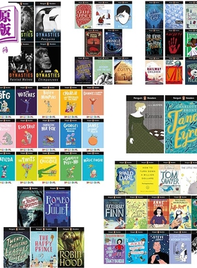 Penguin Readers企鹅阅读分级指导 分级阅读 儿童文学经典小说 英文原版 罗达尔系列 企鹅阅读入门级 1 2 3 4 级【中商原版】
