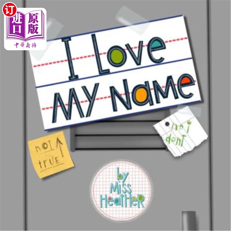 海外直订I Love My Name: Sushiwithwasabibobby 我爱我的名字:芥末寿司