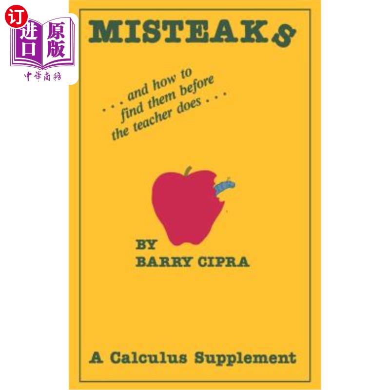 海外直订Misteaks: ... and How to Find Them Before the Teacher Does... a Calculus Supplem Misteaks:…