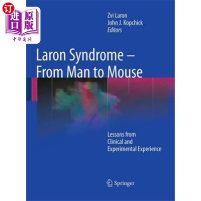 海外直订医药图书Laron Syndrome - From Man to Mouse 拉伦综合症-从人到老鼠