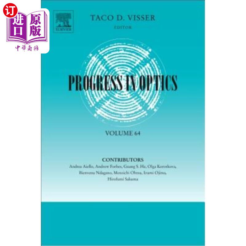 海外直订Progress in Optics, 64