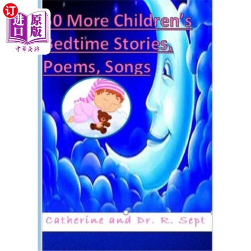 海外直订50 More Children's Bedtime Stories, Poems, and Songs 50多篇儿童睡前故事、诗歌和歌曲