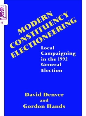 海外直订Modern Constituency Electioneering 现代选区选举
