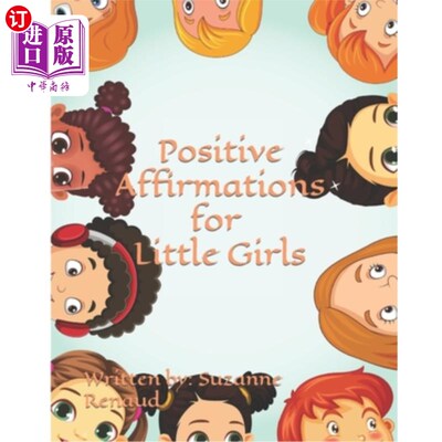 海外直订Positive Affirmations for Little Girls 给小女孩的积极肯定
