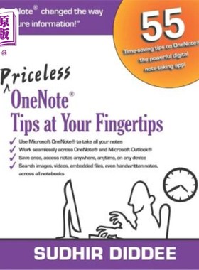 海外直订Priceless OneNote(R) Tips at Your Fingertips 无价的OneNote