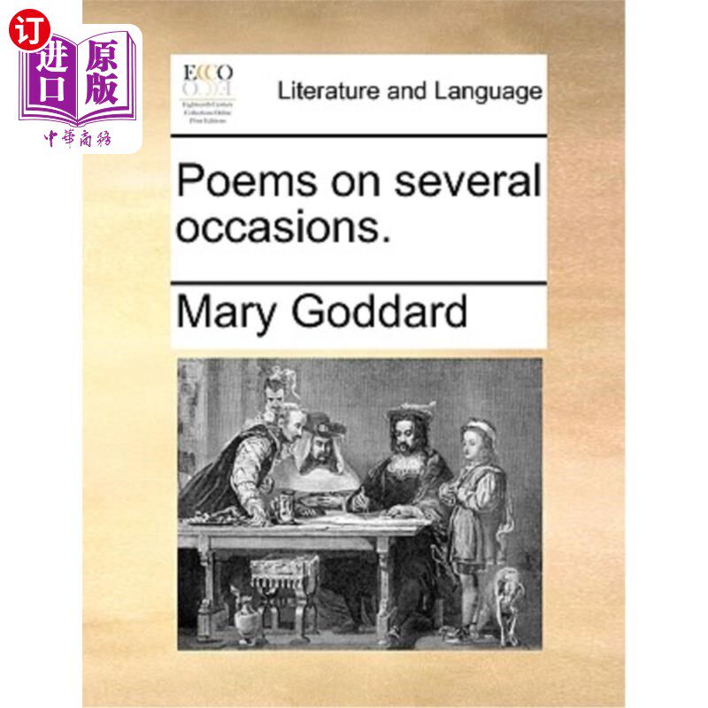 海外直订Poems on Several Occasions. 《几首诗》