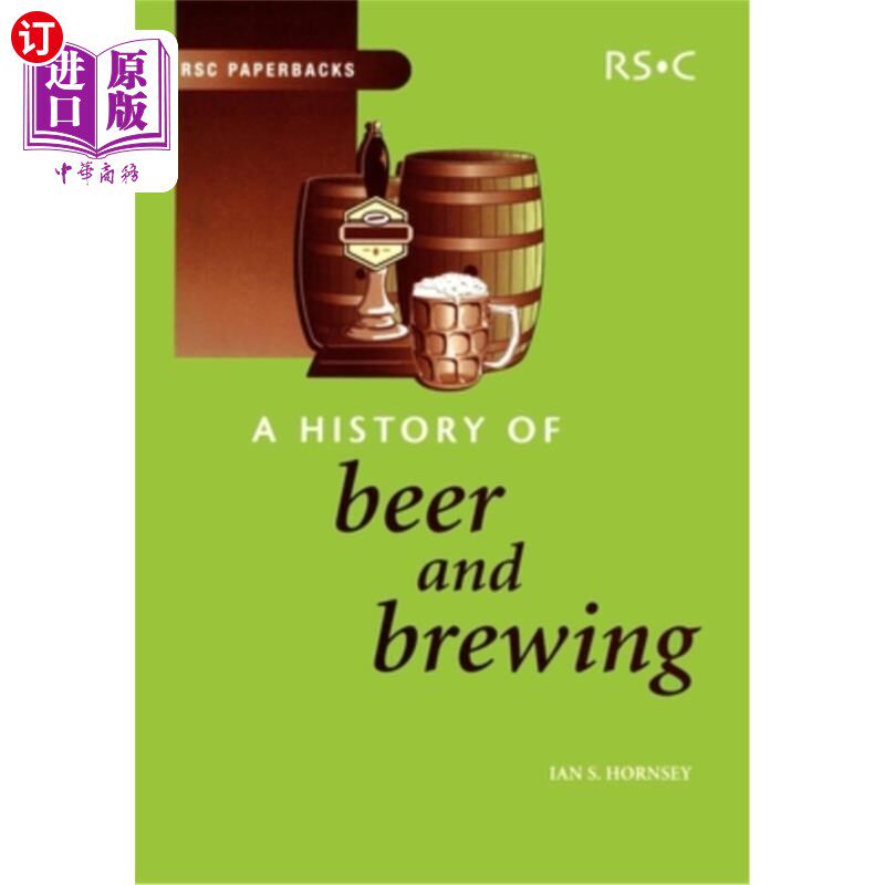 海外直订A History of Beer and Brewing 啤酒和酿造的历史