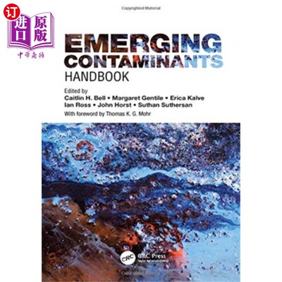 海外直订Emerging Contaminants Handbook 新出现污染物手册