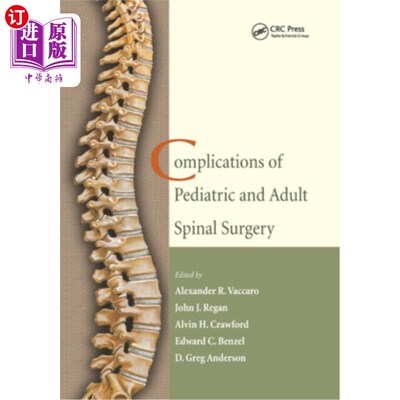 海外直订医药图书Complications of Pediatric and Adult Spinal Surgery 小儿和成人脊柱手术的并发症