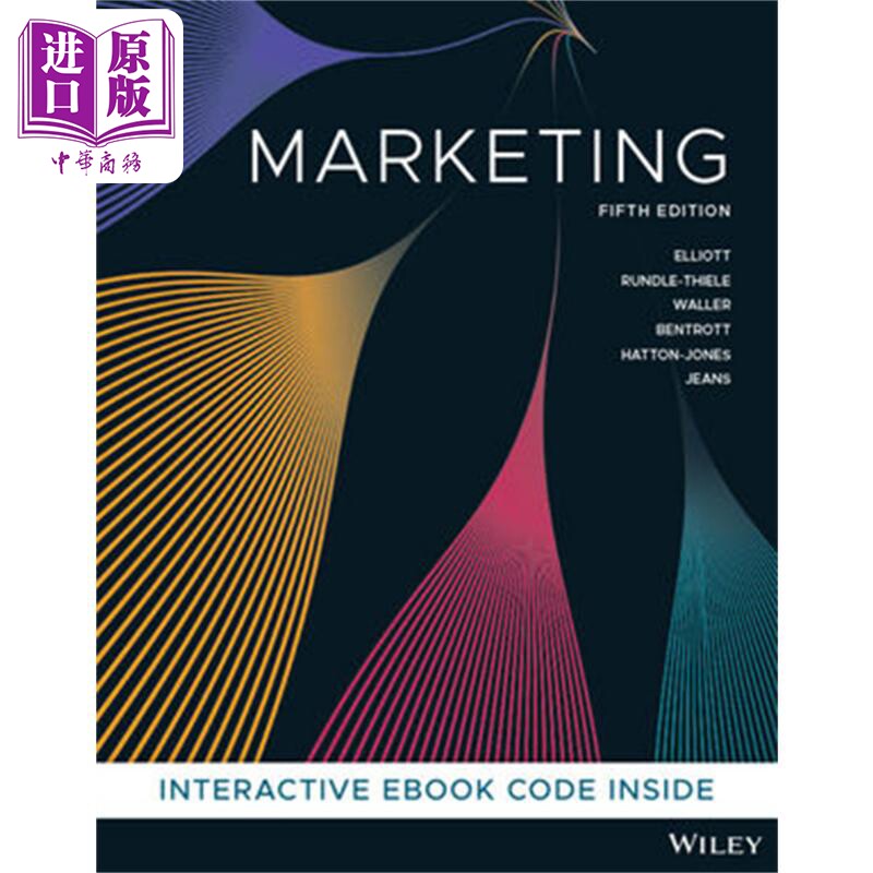 市场营销 Au 5E印刷 英文原版 Marketing Au 5E Greg Elliott 经济与管理图书 经济类图书【中商原版】
