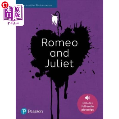 海外直订Romeo and Juliet: Accessible Shakespeare (playsc... 《罗密欧与茱丽叶:莎翁情缘》(剧本和音频)