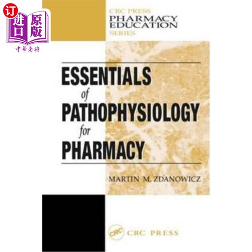 海外直订医药图书Essentials of Pathophysiology for Pharmacy 药学病理生理学要领