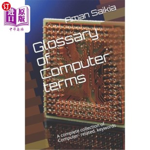 计算机术语汇编：一整套与计算机 set Computer terms 海外直订Glossary related complete Abbreviations