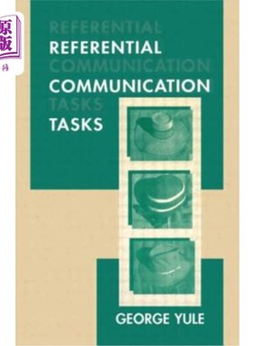 海外直订Referential Communication Tasks 参考沟通任务