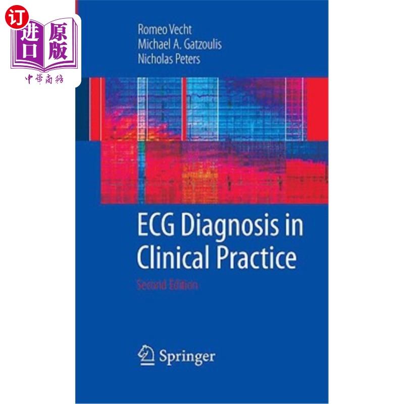 海外直订医药图书ECG Diagnosis in Clinical Practice 临床心电图诊断