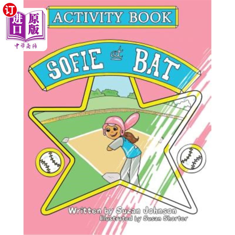 海外直订sofie at bat activity book 苏菲在蝙蝠活动手册