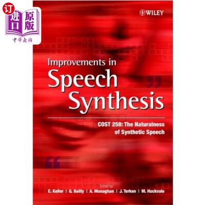 海外直订Improvements in Speech Synthesis 语音合成的改进