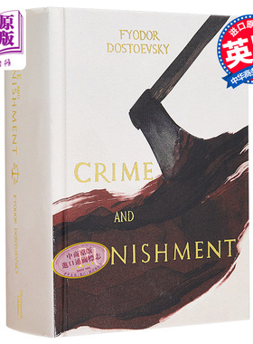 经典小说收藏版系列 罪与罚 23年新出版 英文原版 Wordsworth Crime and Punishment F Dostoevsky【中商原版】