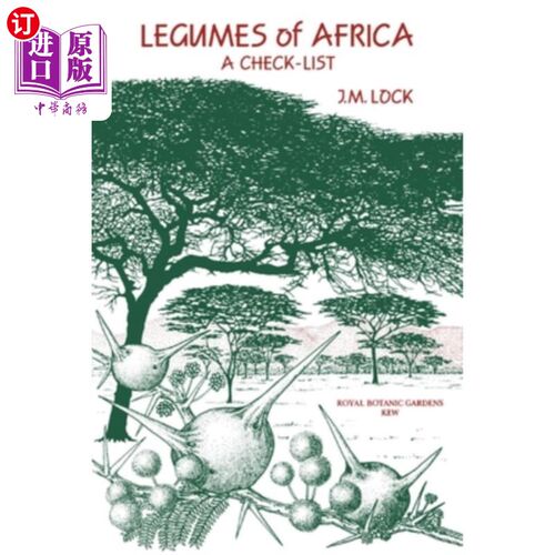 海外直订Legumes of Africa: A Checklist 非洲豆科植物：清单