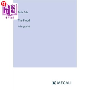print 海外直订The large 洪水：用大号字体 Flood