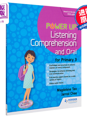 新加坡教辅Hodder Listening Comprehension and Oral Primary 3 小学三年级英语听力理解和口语 含音频 英文原版【中商原版?