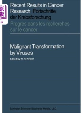 海外直订医药图书Malignant Transformation by Viruses 病毒的恶性转化
