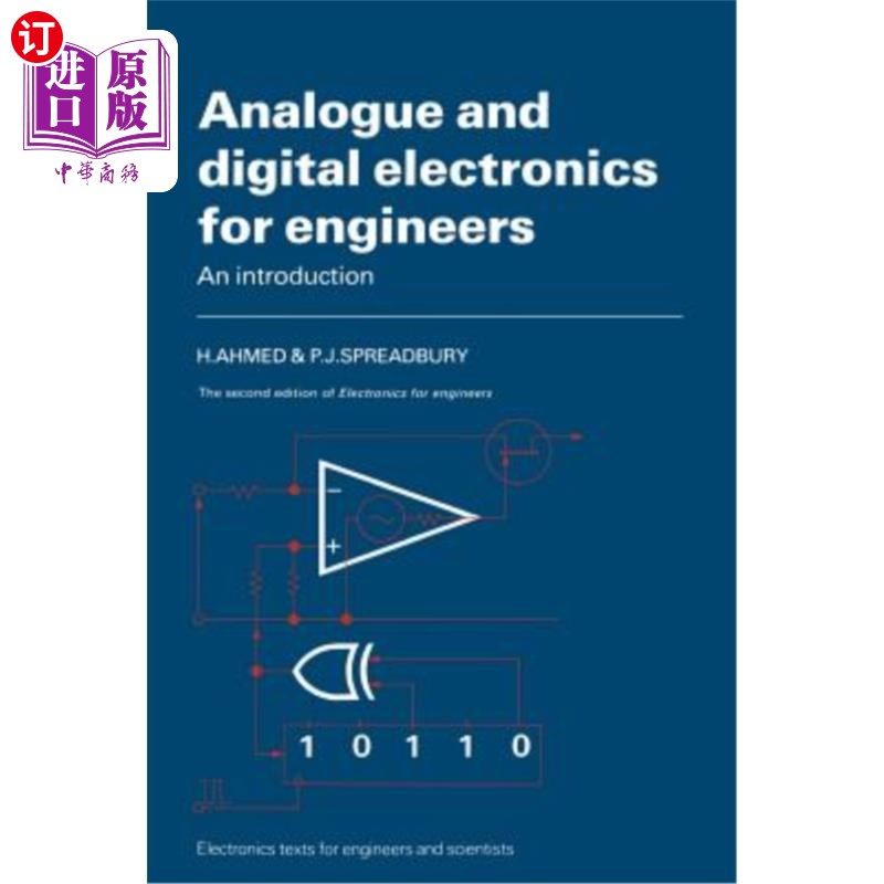 海外直订Analogue and Digital Electronics for Engineers: An Introduction 工程师用模拟和数字电子:简介
