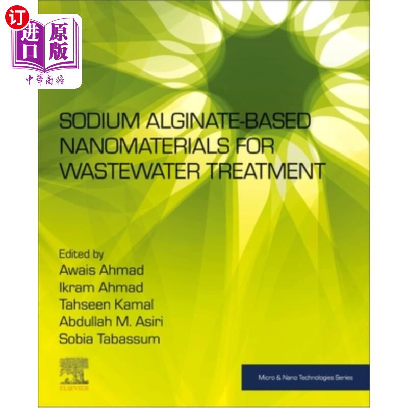 海外直订Sodium Alginate-Based Nanomaterials for Wastewater Treatment 海藻酸钠基纳米材料在废水处理中的应用