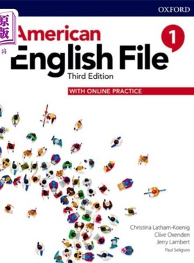 海外直订American English File: Level 1: Student Book Wit... 美式英语档案：一级：网上实习学生用书