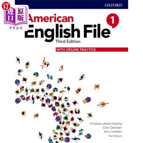 海外直订American English File: Level 1: Student Book Wit... 美式英语档案：一级：网上实习学生用书