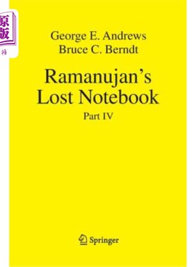 海外直订Ramanujan's Lost Notebook: Part IV 拉马努扬遗失笔记本：第四部分