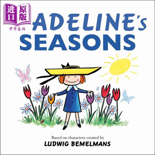 玛德琳的季节 Madelines Seasons英文原版 儿童纸板书亲子绘本 自然季节图画书自然绘本进口图书Ludwig Bemelmans【中商原版?