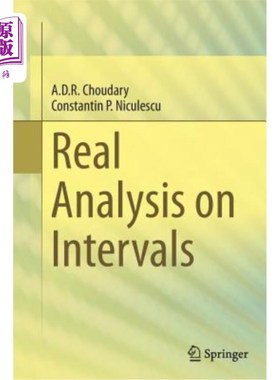 海外直订Real Analysis on Intervals 区间的实分析
