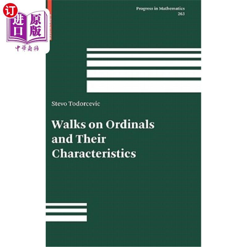海外直订Walks on Ordinals and Their Characteristics 序数的行走及其特征