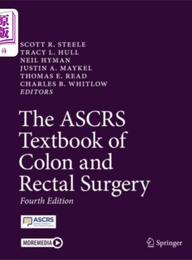 海外直订医药图书ASCRS Textbook of Colon and Rectal Surgery ASCRS结肠直肠外科教科书