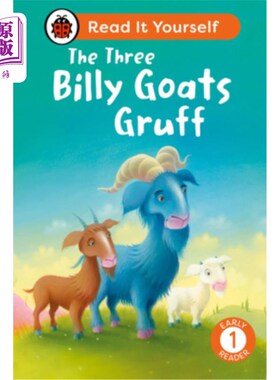 海外直订The Three Billy Goats Gruff: Read It Yourself - Level 1 Early Reader The Three Billy Goats