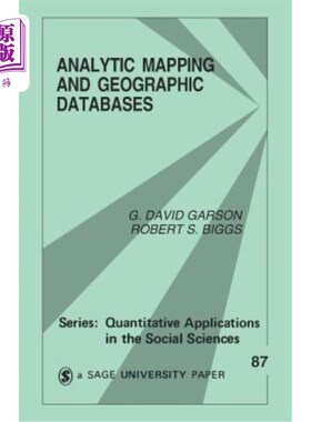 海外直订Analytic Mapping and Geographic Databases 分析制图和地理数据库