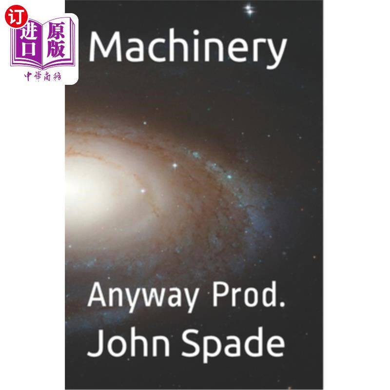 海外直订Machinery: Anyway Prod. 机械:刺激。