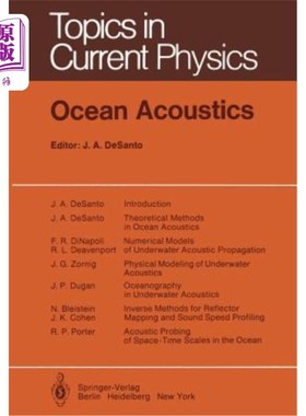 海外直订Ocean Acoustics 声音探测海洋